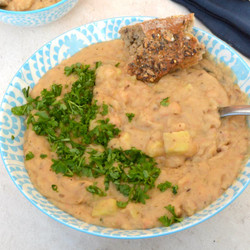 Creamy Tahini White Beans