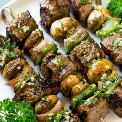 (To try) Steak Kabobs With Garlic Butter