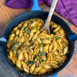 Creamy Beef And Shells (high Protein Pasta)