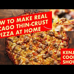 Chicago Thin Crust Pizza