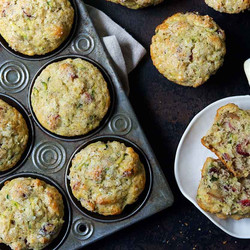 Zucchini Lemon Muffins