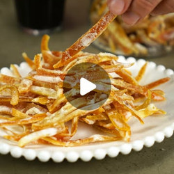 Candied Orange Peels
