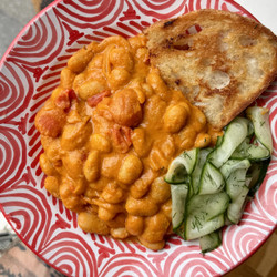 Smoky Romesco Butterbeans