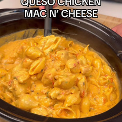 Queso Chicken Mac N' Cheese Stealth Health Slow Cooker Meal Prep Series, Episode 5