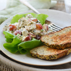 Classic Chicken Salad With Grapes And Almonds