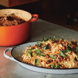 Lime &amp; Poppy Seed Slaw With Curry Leaf Oil From Ottolenghi Test Kitchen