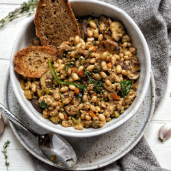 White Bean Vegan Cassoulet