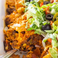Easy Doritos Casserole With Ground Beef