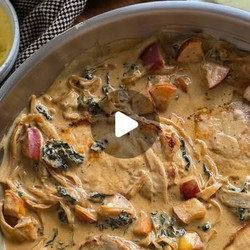 Creamy Pork, Apple &amp; Shallots mains