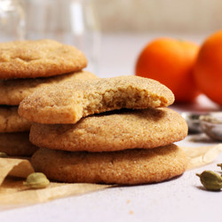 Cardamom Orange Sugar Cookies