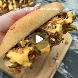 Nacho Philly Cheesesteak Sub