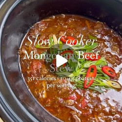 Slow Cooker Mongolian Beef Stew