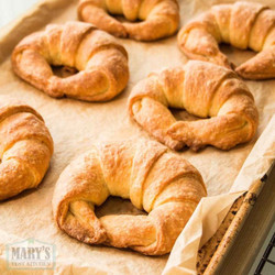 Easy Vegan Croissants (no Butter Square, No Kneading)