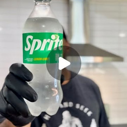 Homemade Sprite drinks cocktails