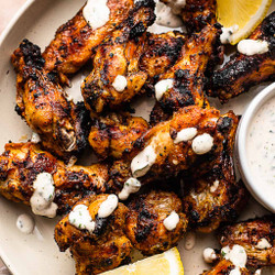 Juicy Grilled Chicken Wings