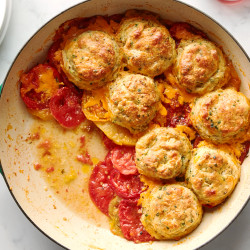 Tomato-and-cheese Cobbler | Epicurious