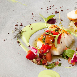 Cod, Avocado And Chorizo