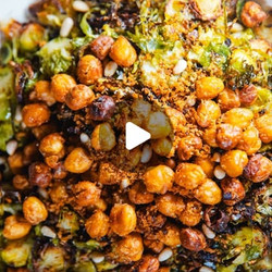 Shredded Sprout &amp; Charred Lemon Salad