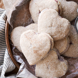 Heart Shaped Cherry Hand Pies