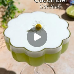 Cucumber Gin Sour