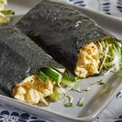 Nori Egg Salad Wraps
