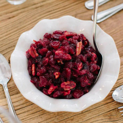 Bourbon Pecan Cranberry Sauce Recipe
