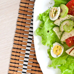 Білковий Салат З Куркою Та Огірками