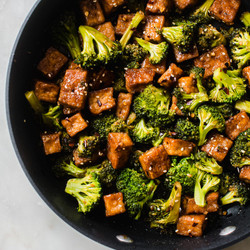 Crispy Honey Garlic Tofu