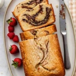 Nutella Swirl Pound Cake