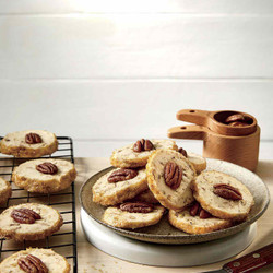 Salted Butter-pecan Shortbread Cookies Recipe