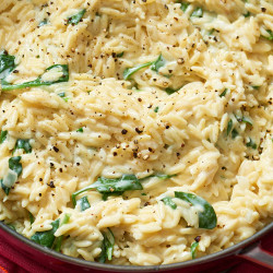 One-pot Spinach Orzo With Parmesan