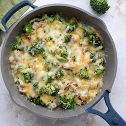 Keto Chicken Broccoli Casserole