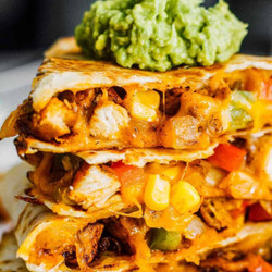 Homemade Chicken Quesadillas Recipe