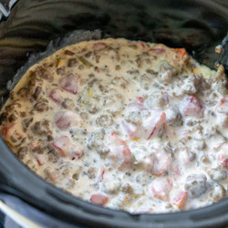 Easy Sausage Dip