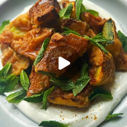 Spiced Courgettes With Yoghurt &amp; Mint