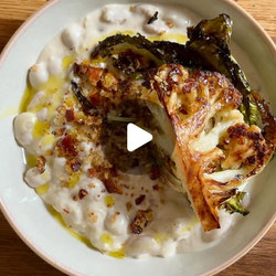 Cauliflower Cheese Beans