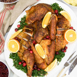 Dry Brine Spatchcock Turkey