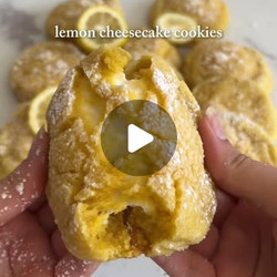 Lemon Cheesecake Cookies
