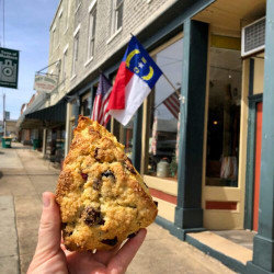 Maple Date Scones W/ Sourdough Discard