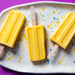 Mango Yogurt Popsicles Recipe
