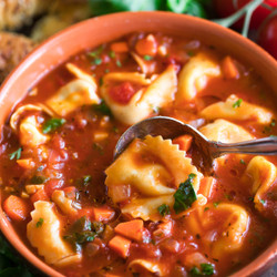 Easy Tortellini Soup