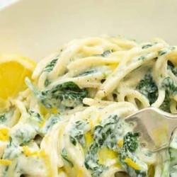 Lemon Ricotta Spinach Pasta