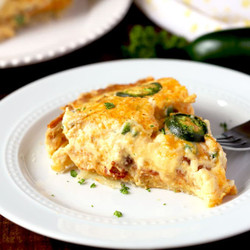Jalapeno Popper Quiche Recipe