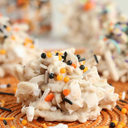 Crockpot Halloween Haystacks