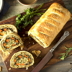 Mushroom And Squash Wellington (veggie Roast)