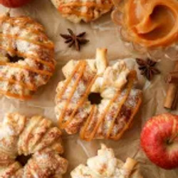 Vegan Caramel Apple Pastries