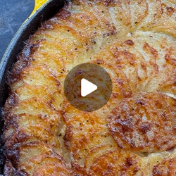 Potato Gratin With Smoked Pancetta And Cheese