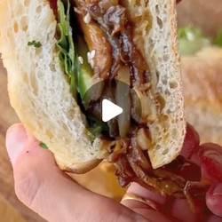 Miso Mushroom Sandwich