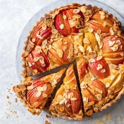 Apple Tart With Marzipan Frangipane (gluten Free)