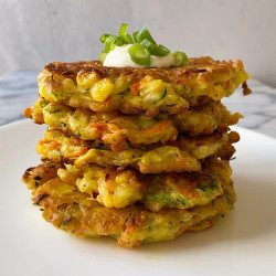 Crispy Gluten-free Vegetable Fritters